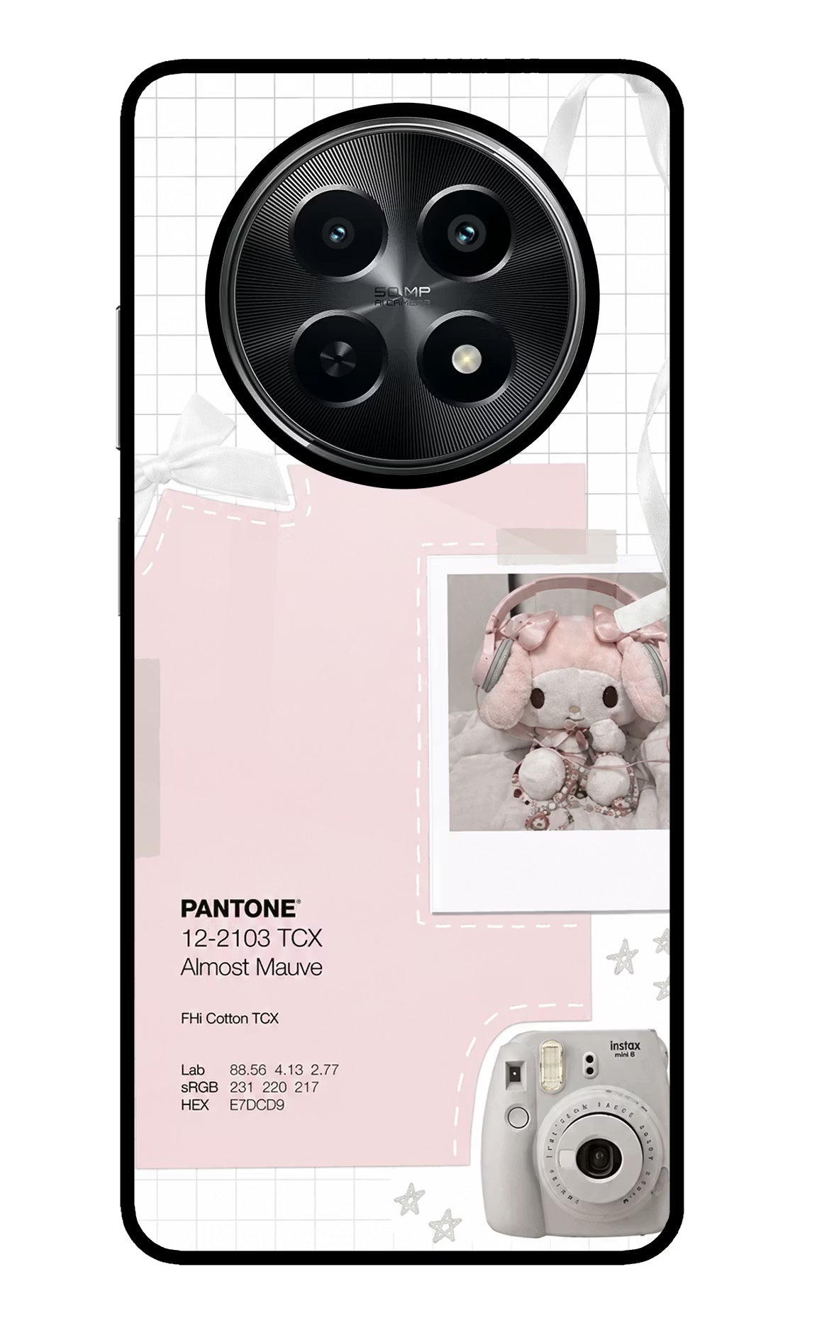 Pantone Asthetic Realme C65 5G Glass Case