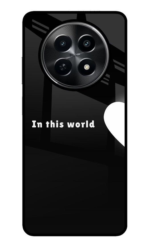 This World Realme C65 5G Glass Case
