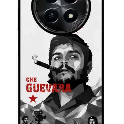 Che Guevara Iconic Realme C65 5G Glass Case Back Cover by Casekaro
