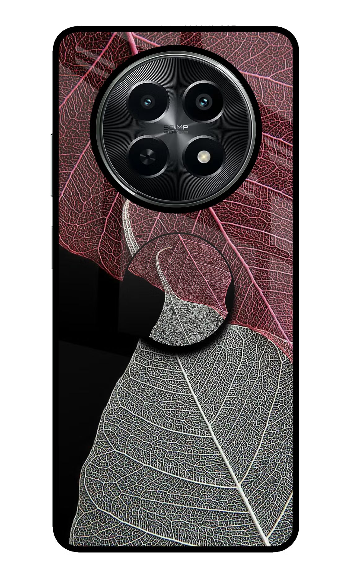 Leaf Pattern Realme C65 5G Pop Case by Casekaro