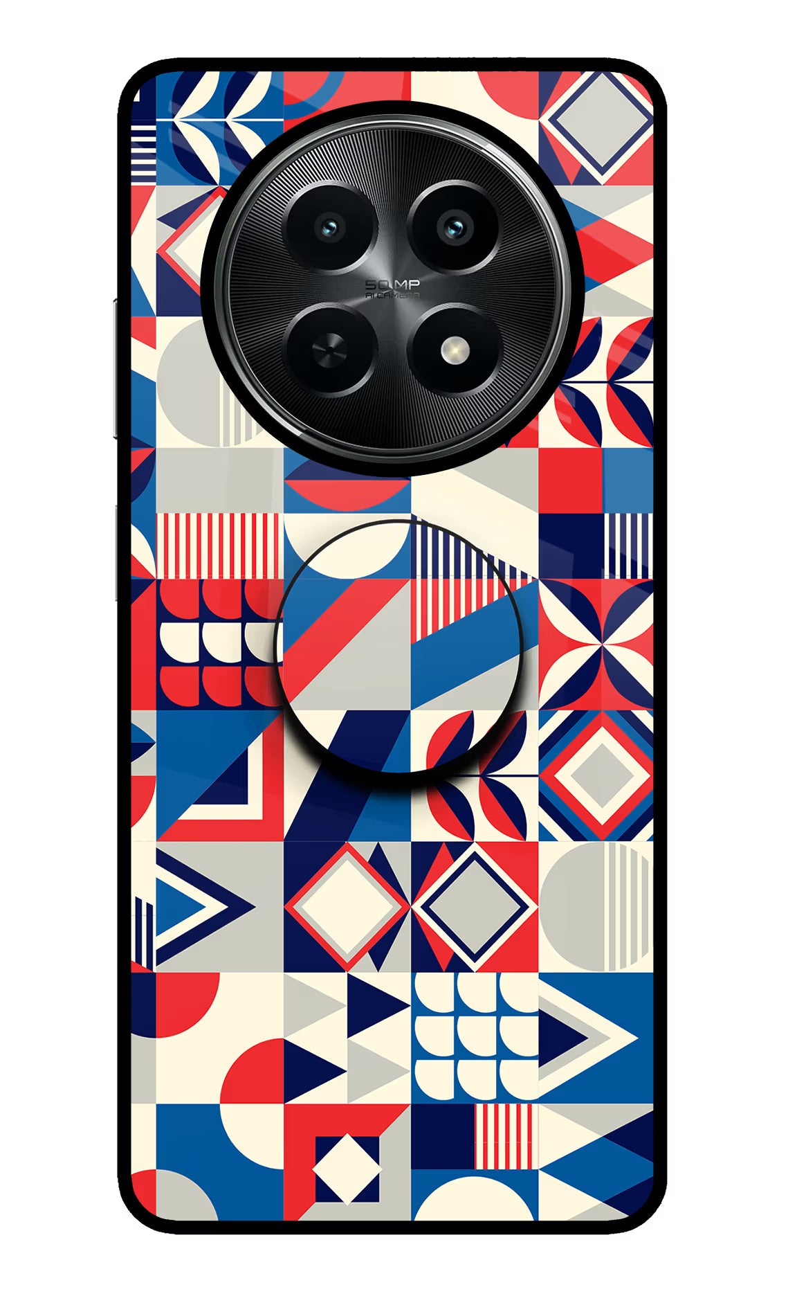 Colorful Pattern Realme C65 5G Pop Case by Casekaro