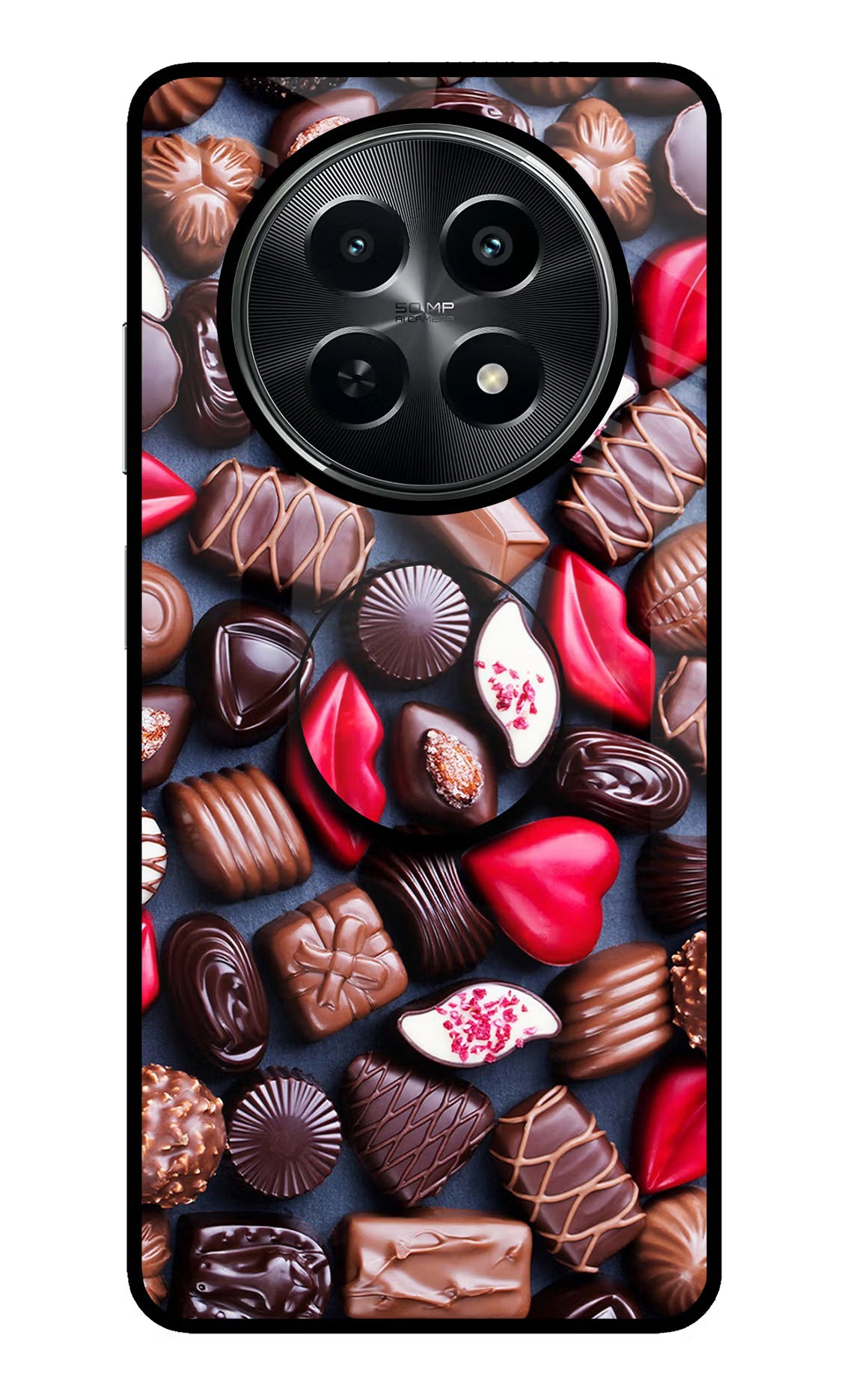 Chocolates Realme C65 5G Pop Case by Casekaro