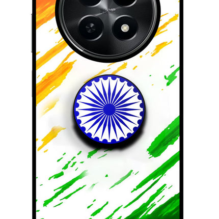 Indian Flag Ashoka Chakra Realme C65 5G Pop Case by Casekaro