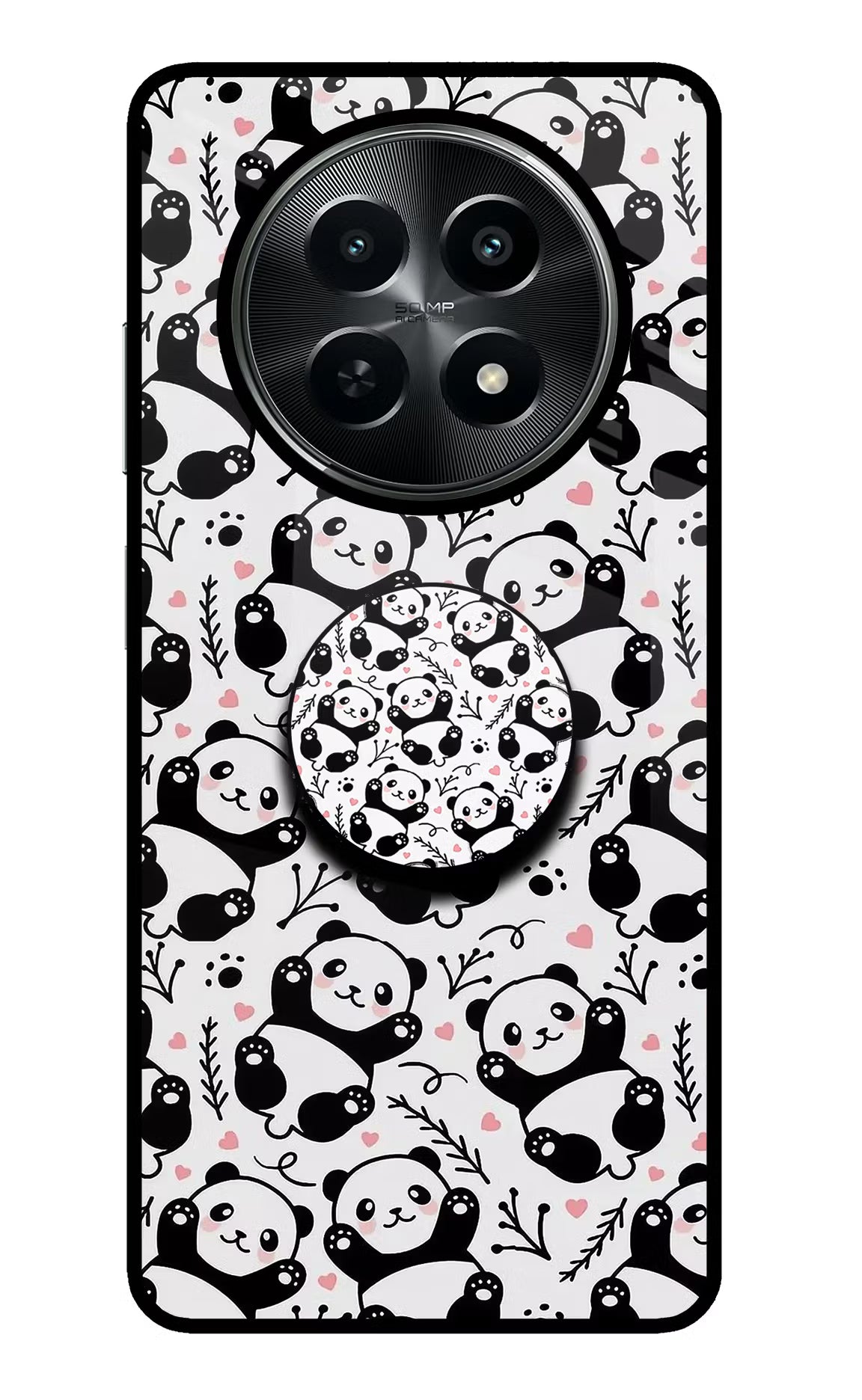 Cute Panda Realme C65 5G Pop Case by Casekaro