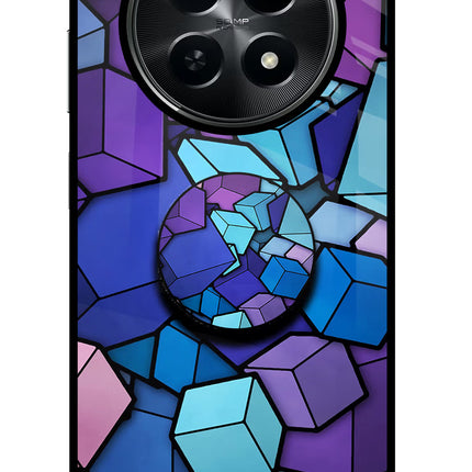 Cubic Abstract Realme C65 5G Pop Case by Casekaro