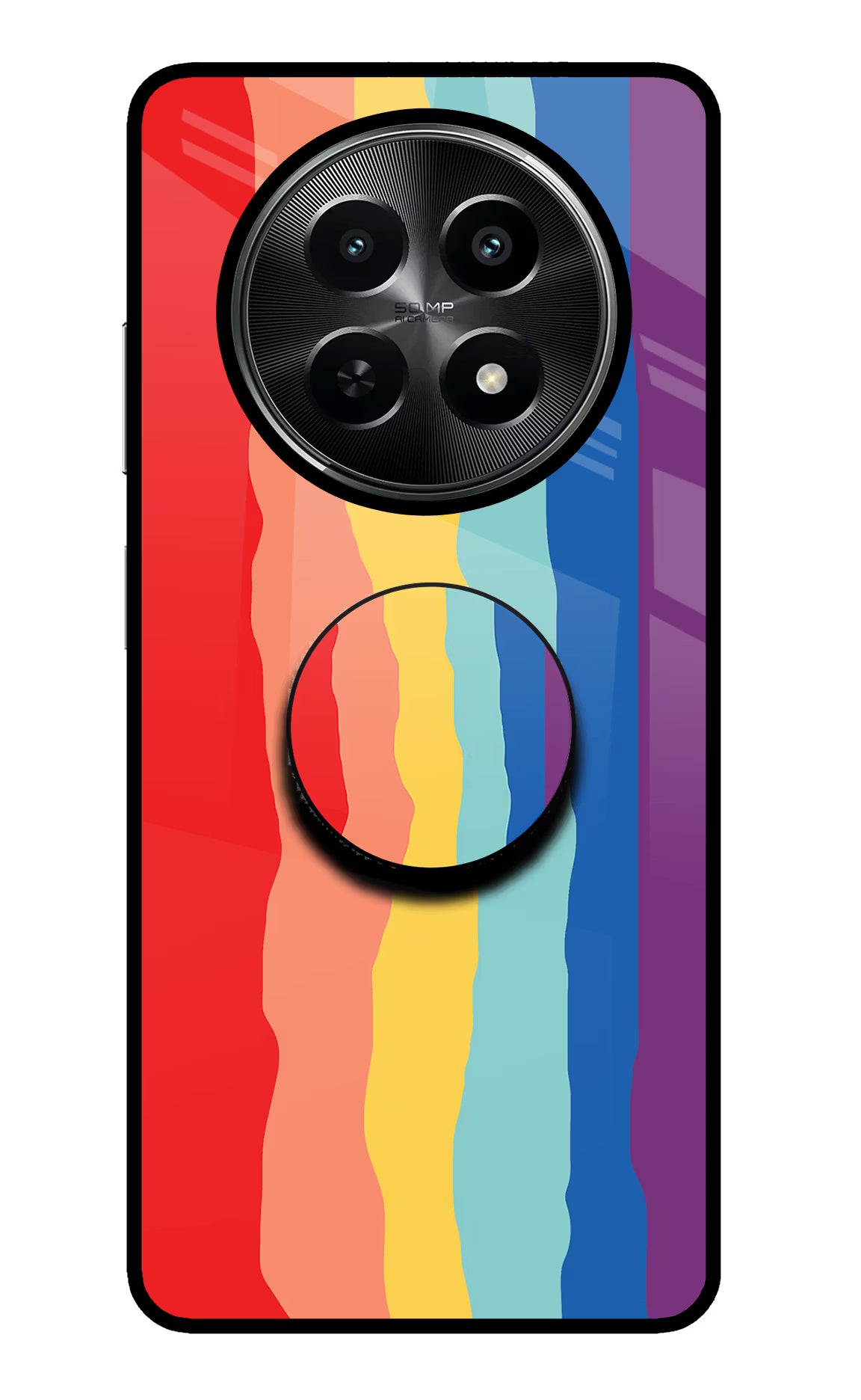 Rainbow Realme C65 5G Pop Case by Casekaro