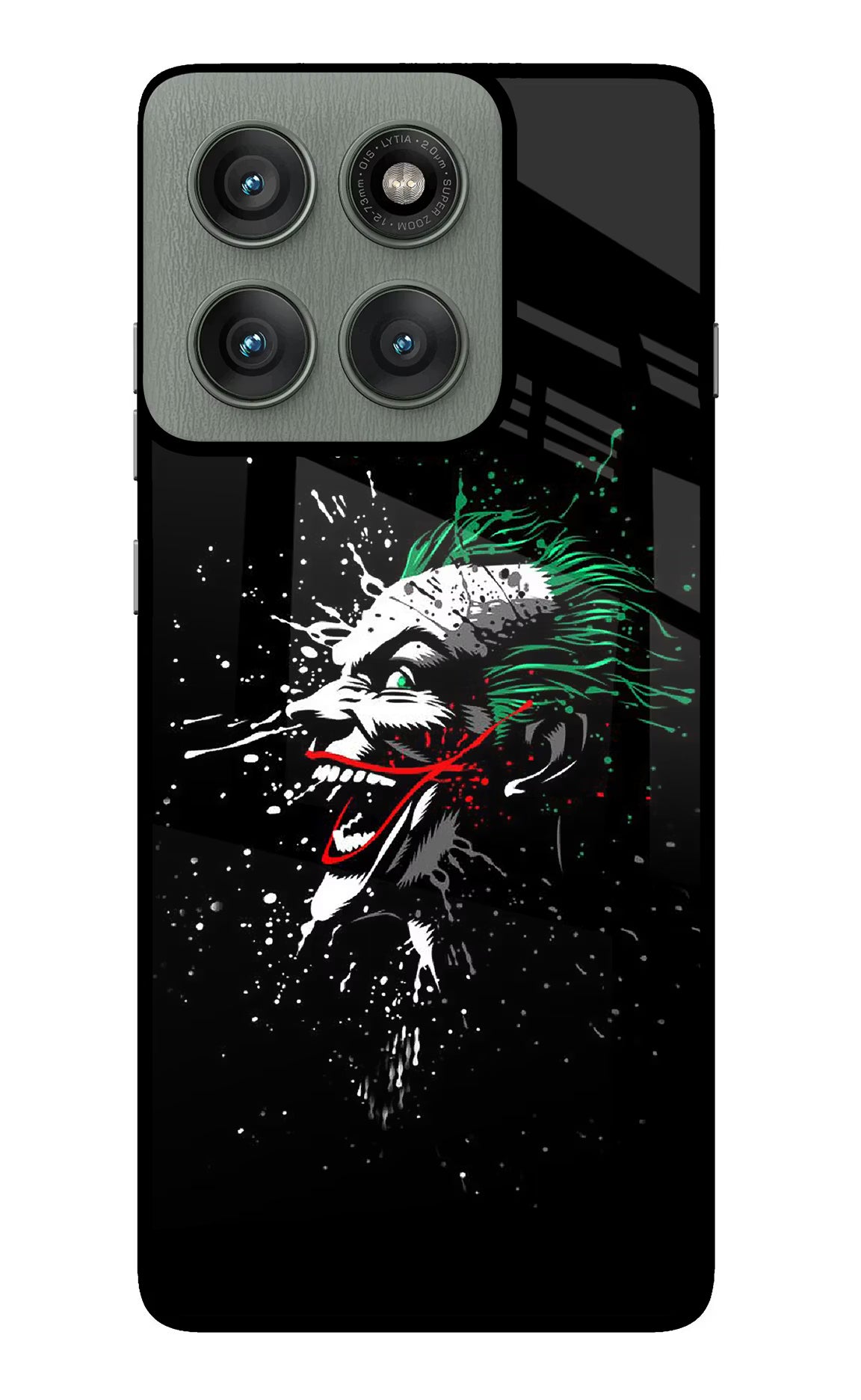 Joker Moto Edge 60 Pro Glass Case Back Cover by Casekaro