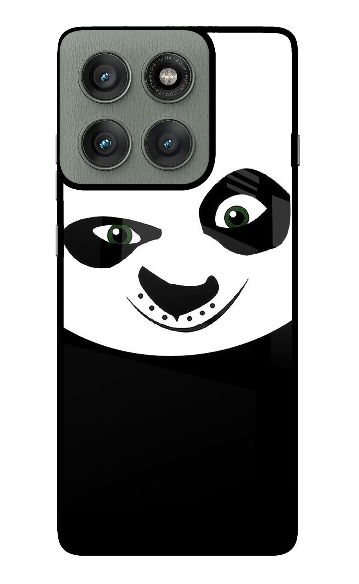 Panda Moto Edge 60 Pro Glass Case Back Cover by Casekaro