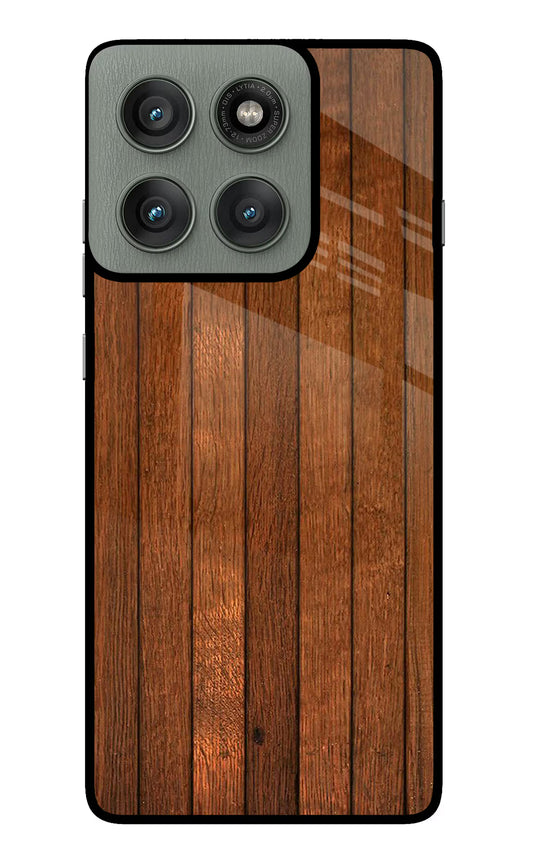 Wooden Artwork Bands Moto Edge 60 Pro Glass Case