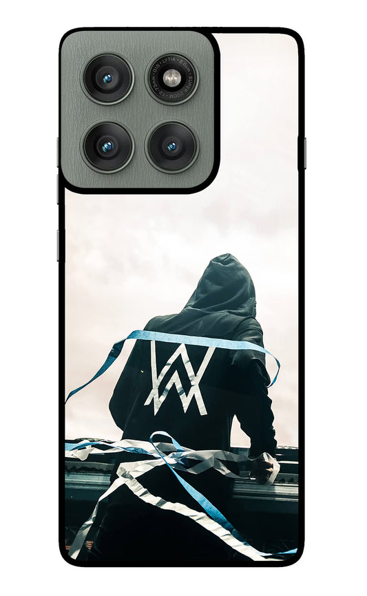 Alan Walker Moto Edge 60 Pro Glass Case