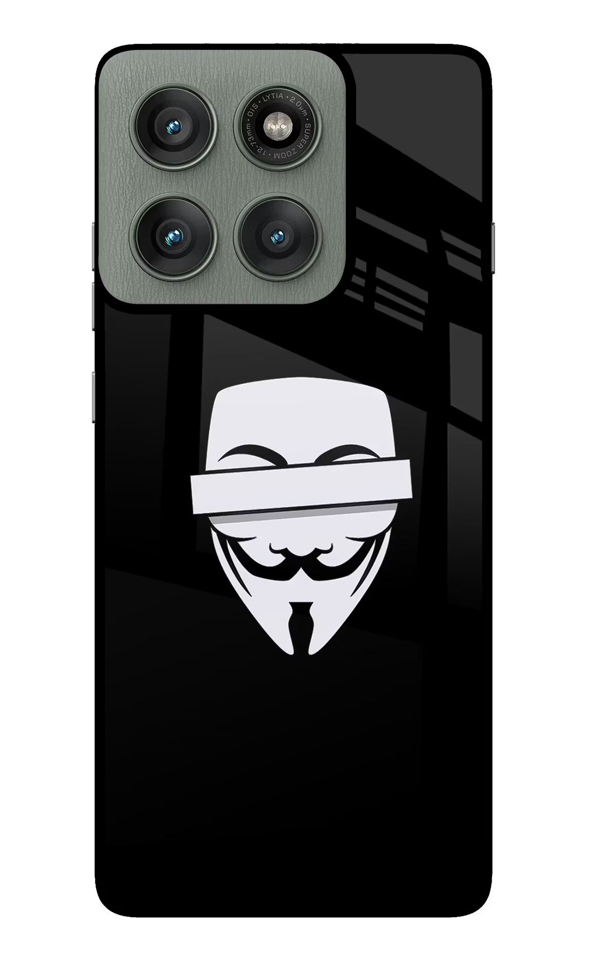 Anonymous Face Moto Edge 60 Pro Glass Case