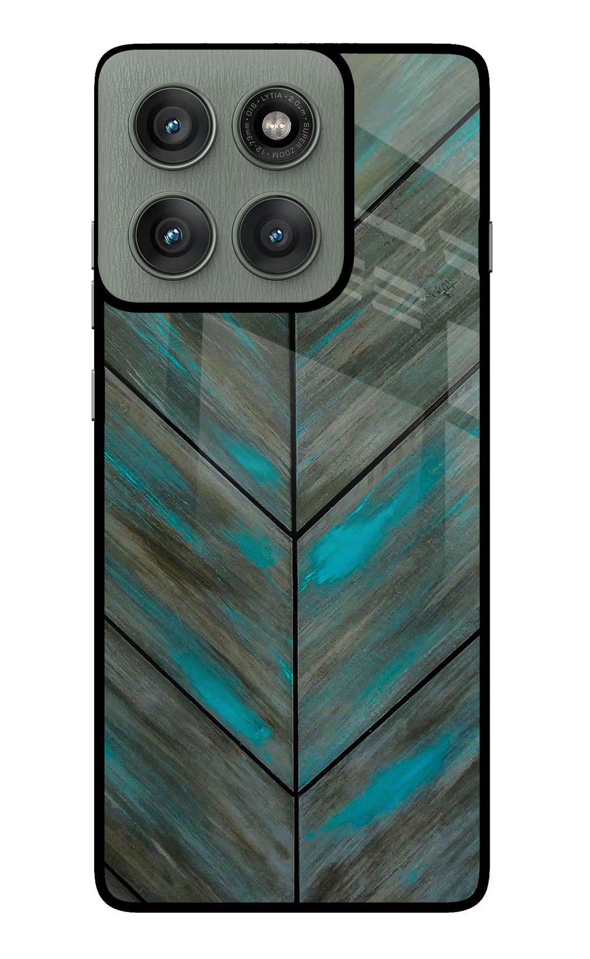 Pattern Moto Edge 60 Pro Glass Case Back Cover by Casekaro