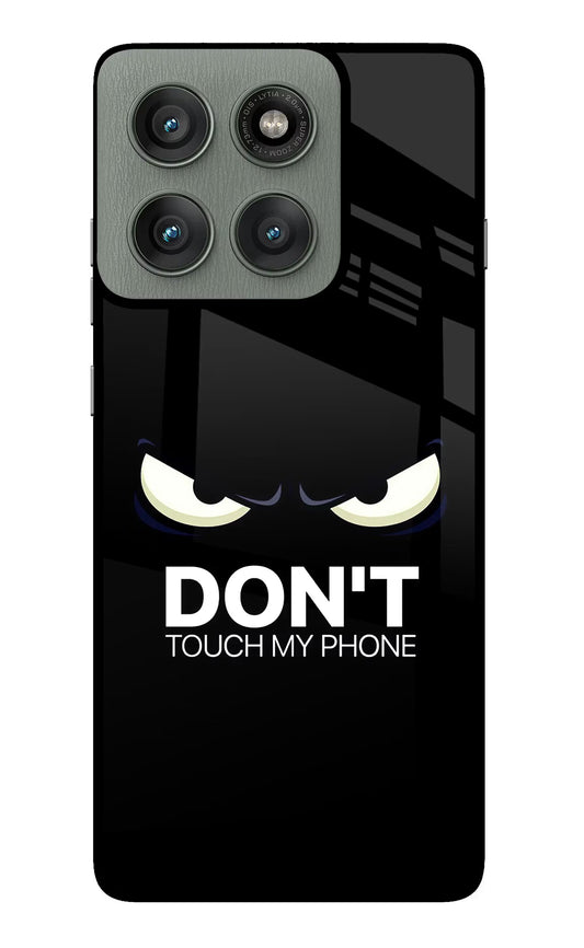 Don'T Touch My Phone Moto Edge 60 Pro Glass Case