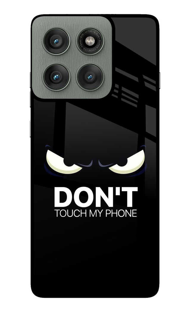 Don'T Touch My Phone Moto Edge 60 Pro Glass Case