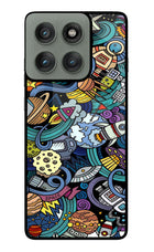 Space Abstract Moto Edge 60 Pro Glass Case