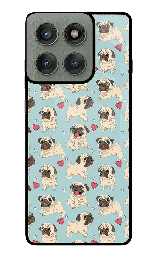 Pug Dog Moto Edge 60 Pro Glass Case