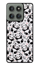 Cute Panda Moto Edge 60 Pro Glass Case