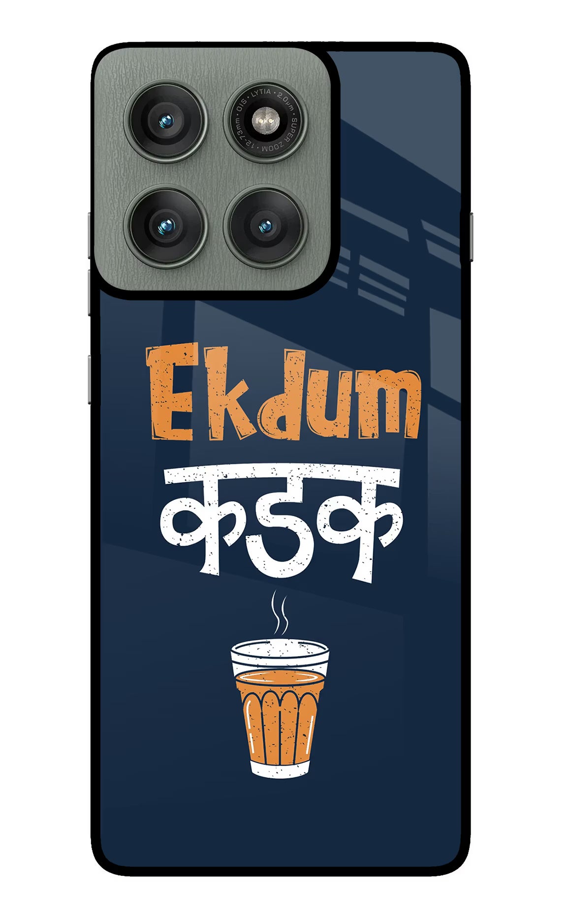 Ekdum Kadak Chai Moto Edge 60 Pro Glass Case