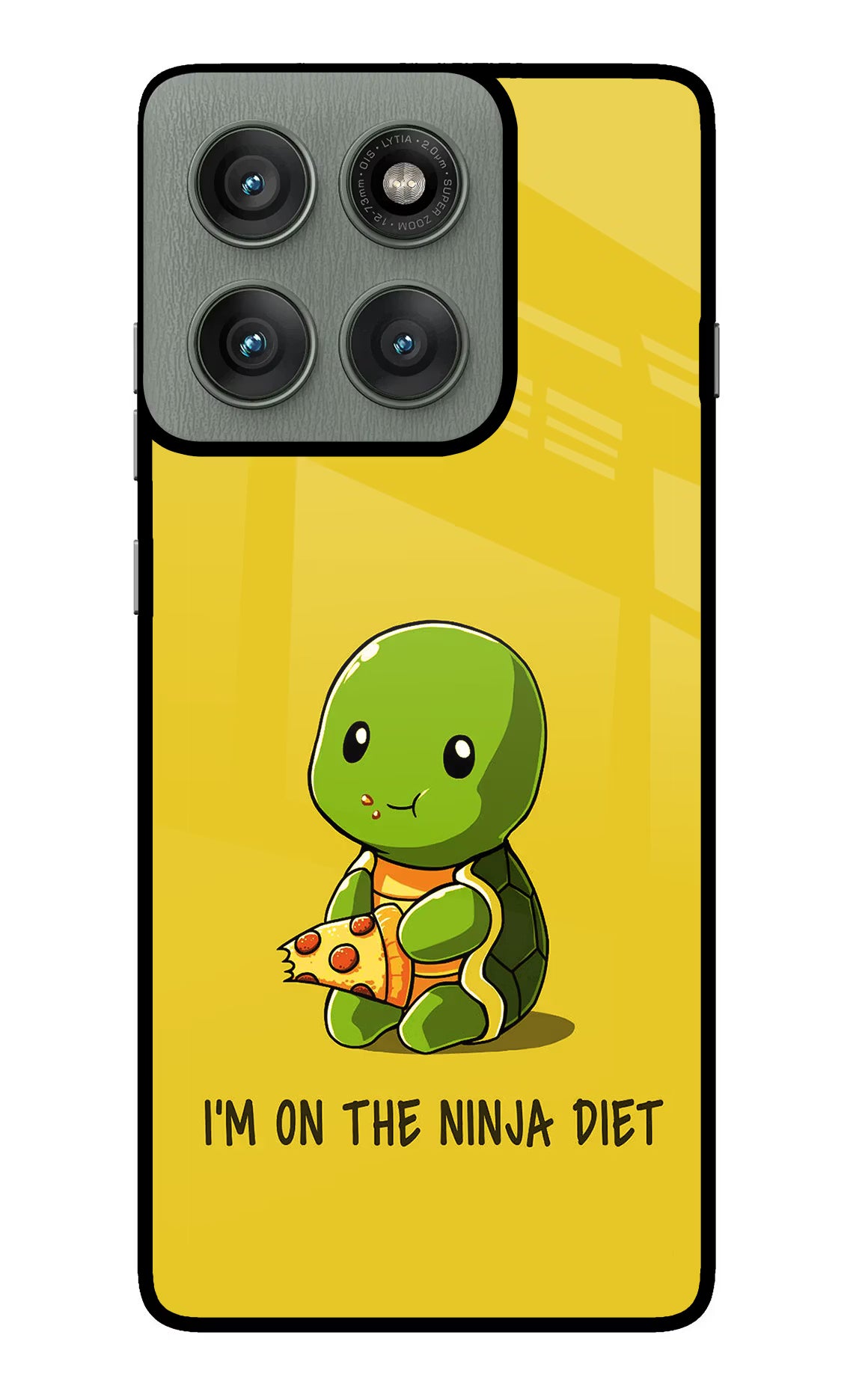 I'm on Ninja Diet Moto Edge 60 Pro Glass Case Back Cover by Casekaro