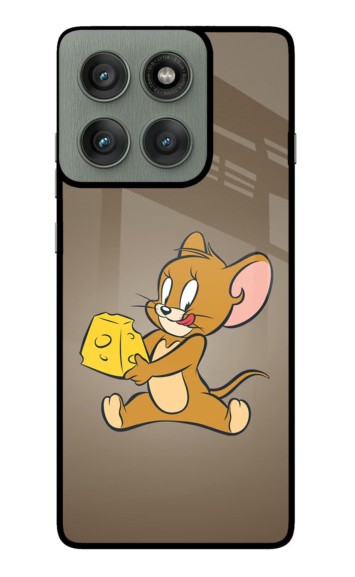 Jerry Moto Edge 60 Pro Glass Case Back Cover by Casekaro