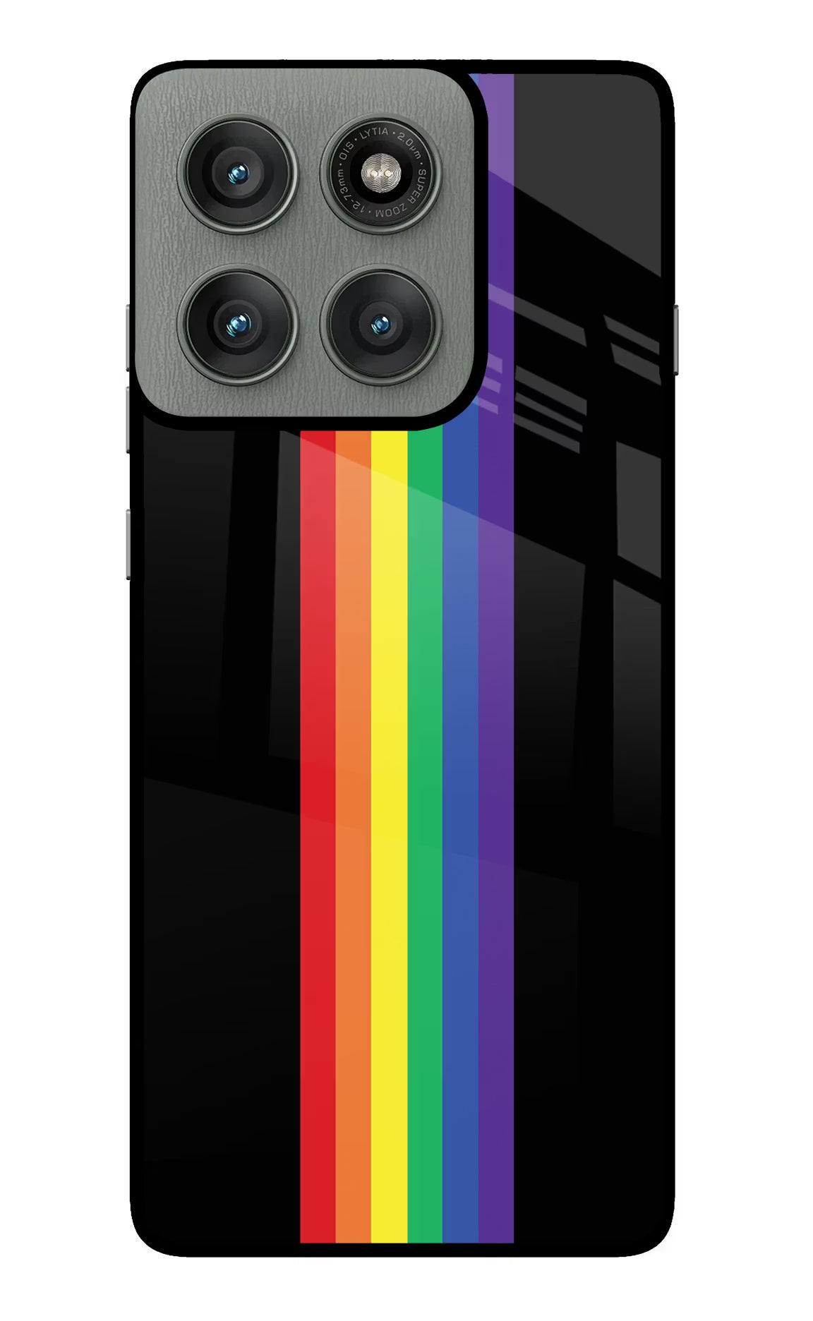 Pride Moto Edge 60 Pro Glass Case Back Cover by Casekaro