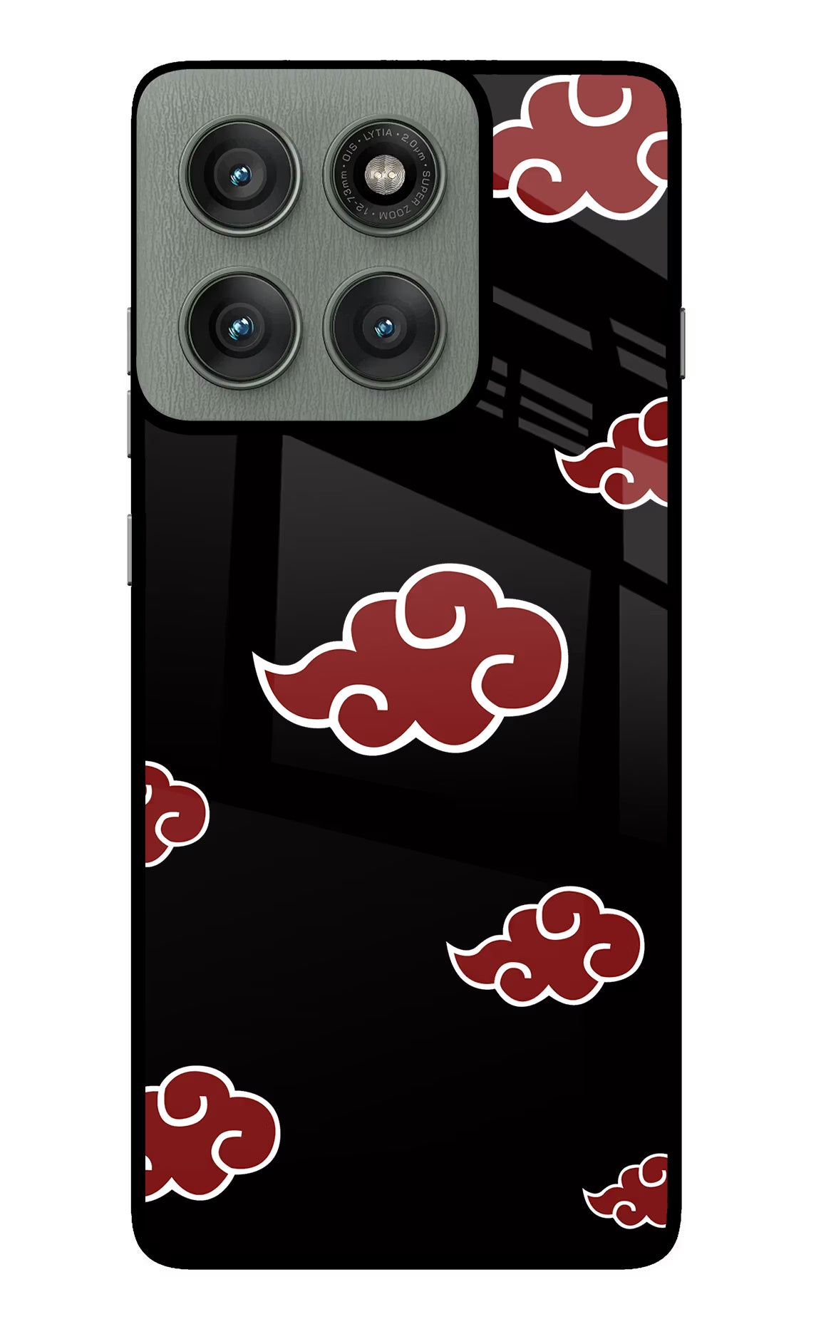 Akatsuki Moto Edge 60 Pro Glass Case Back Cover by Casekaro