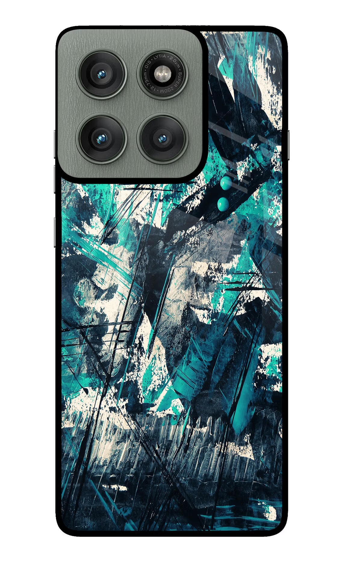 Artwork Moto Edge 60 Pro Glass Case Back Cover by Casekaro