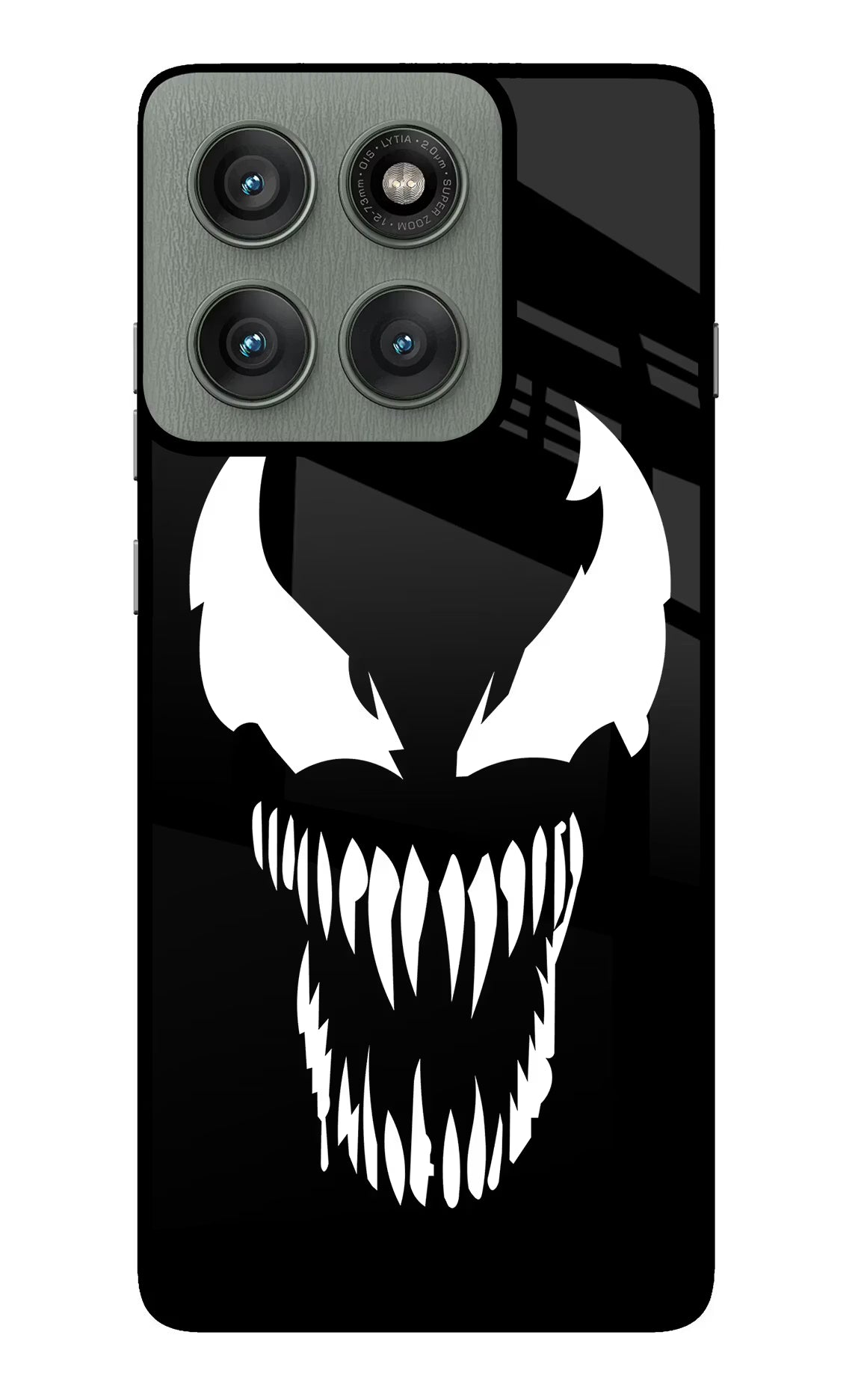 Venom Moto Edge 60 Pro Glass Case Back Cover by Casekaro