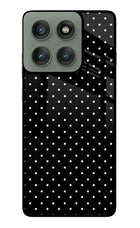 White Dots Moto Edge 60 Pro Glass Case