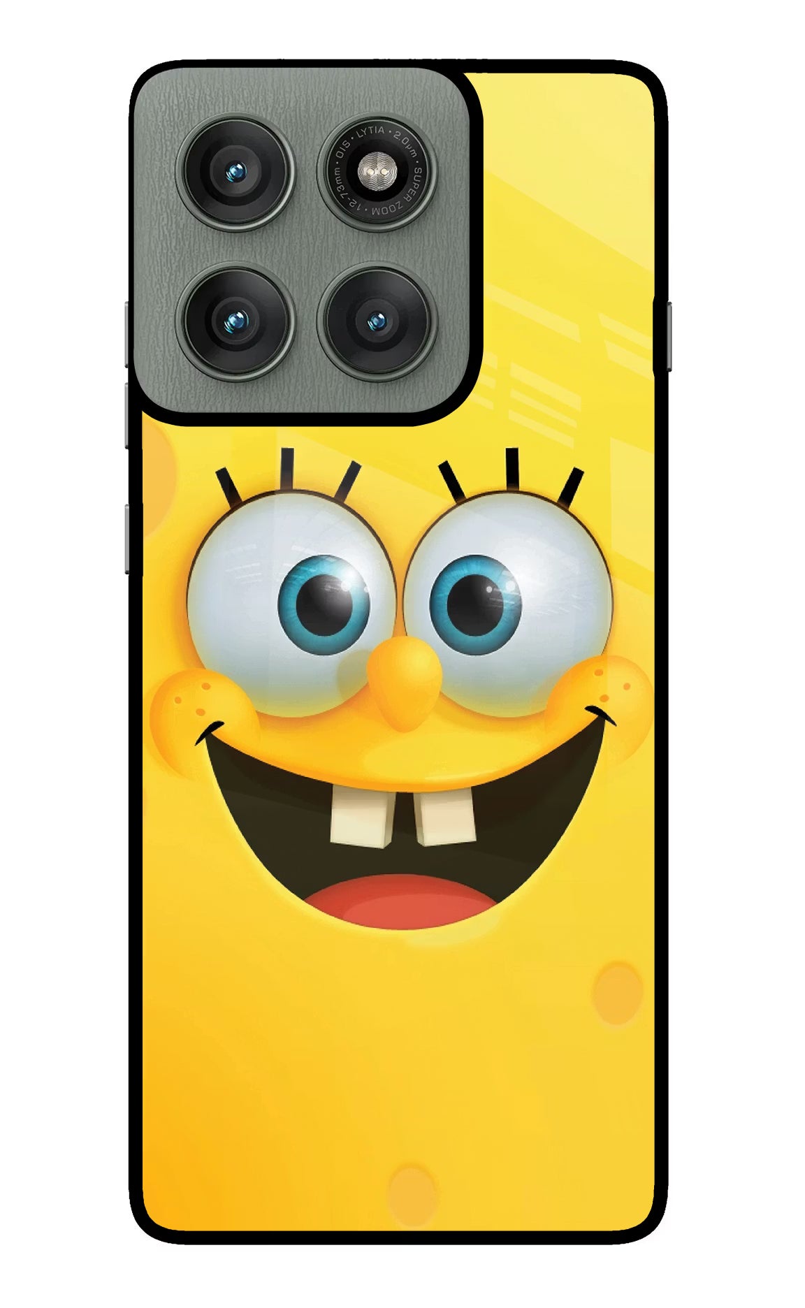 Sponge 1 Moto Edge 60 Pro Glass Case Back Cover by Casekaro