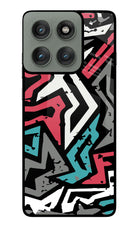 Geometric Graffiti Moto Edge 60 Pro Glass Case