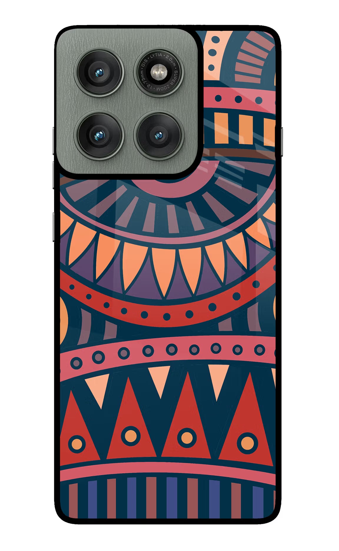 African Culture Design Moto Edge 60 Pro Glass Case