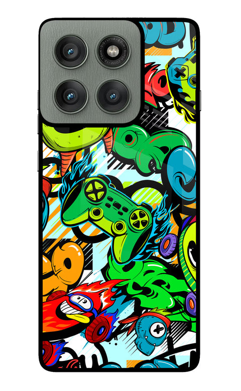 Game Doodle Moto Edge 60 Pro Glass Case