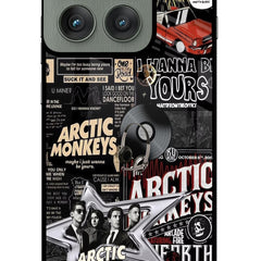 Arctic Monkeys Moto Edge 60 Pro Glass Case