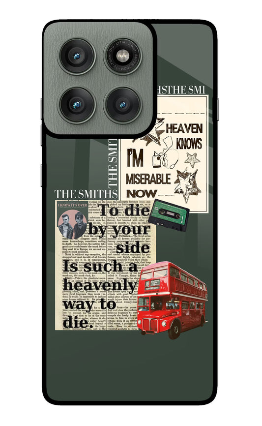 The Smiths Moto Edge 60 Pro Glass Case