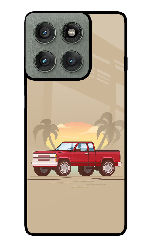 Desert Classic Drive Moto Edge 60 Pro Glass Case