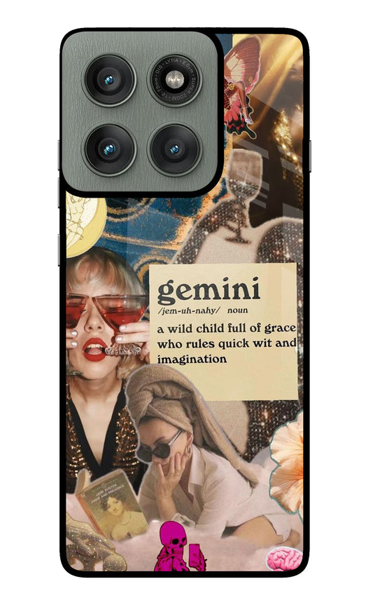 Gemini Zodiac Moto Edge 60 Pro Glass Case