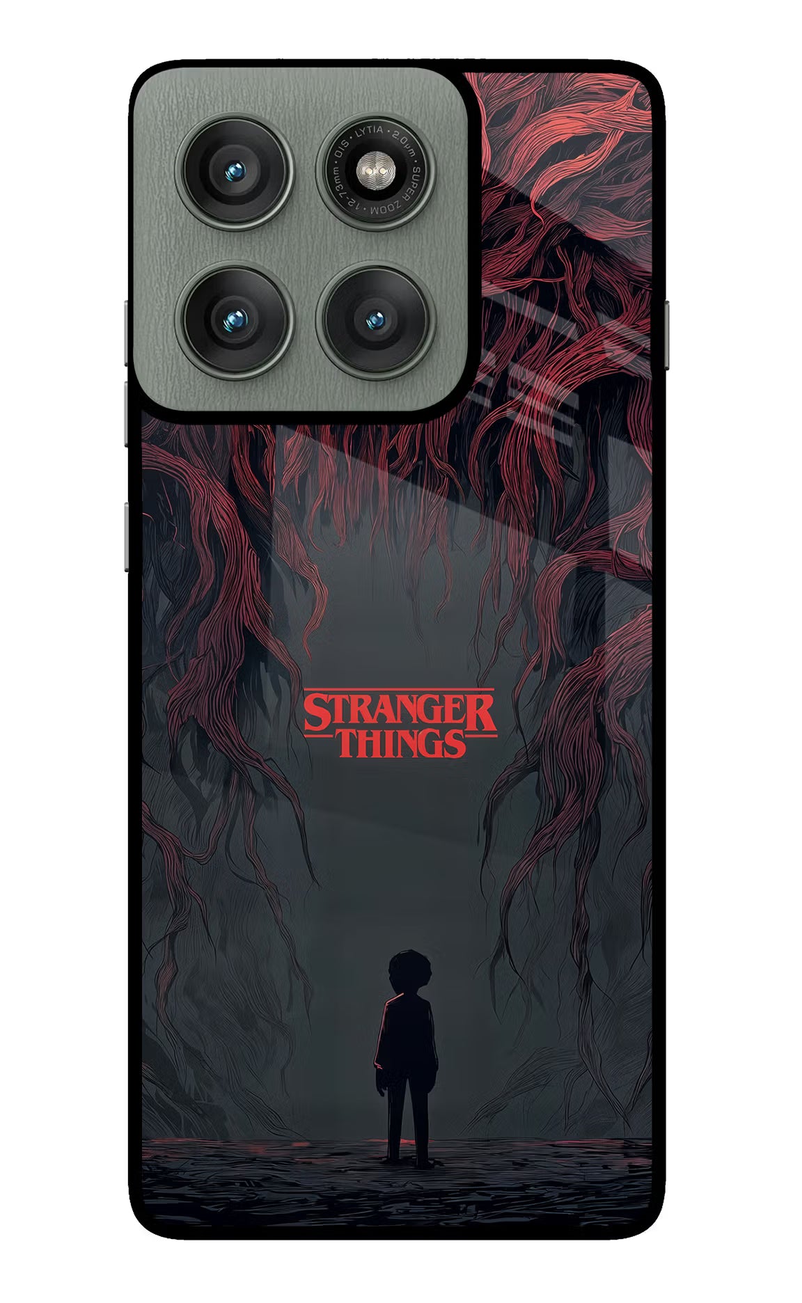 Ordinary Things Dark Side Moto Edge 60 Pro Glass Case Back Cover by Casekaro