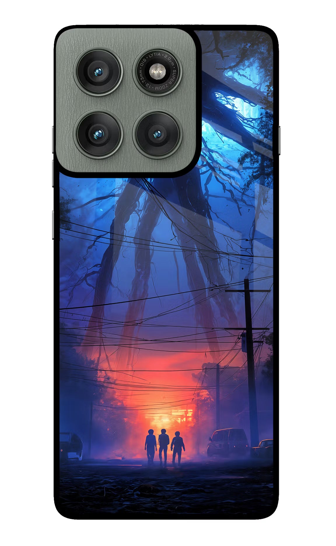 Ordinary Things Shadow Moto Edge 60 Pro Glass Case Back Cover by Casekaro