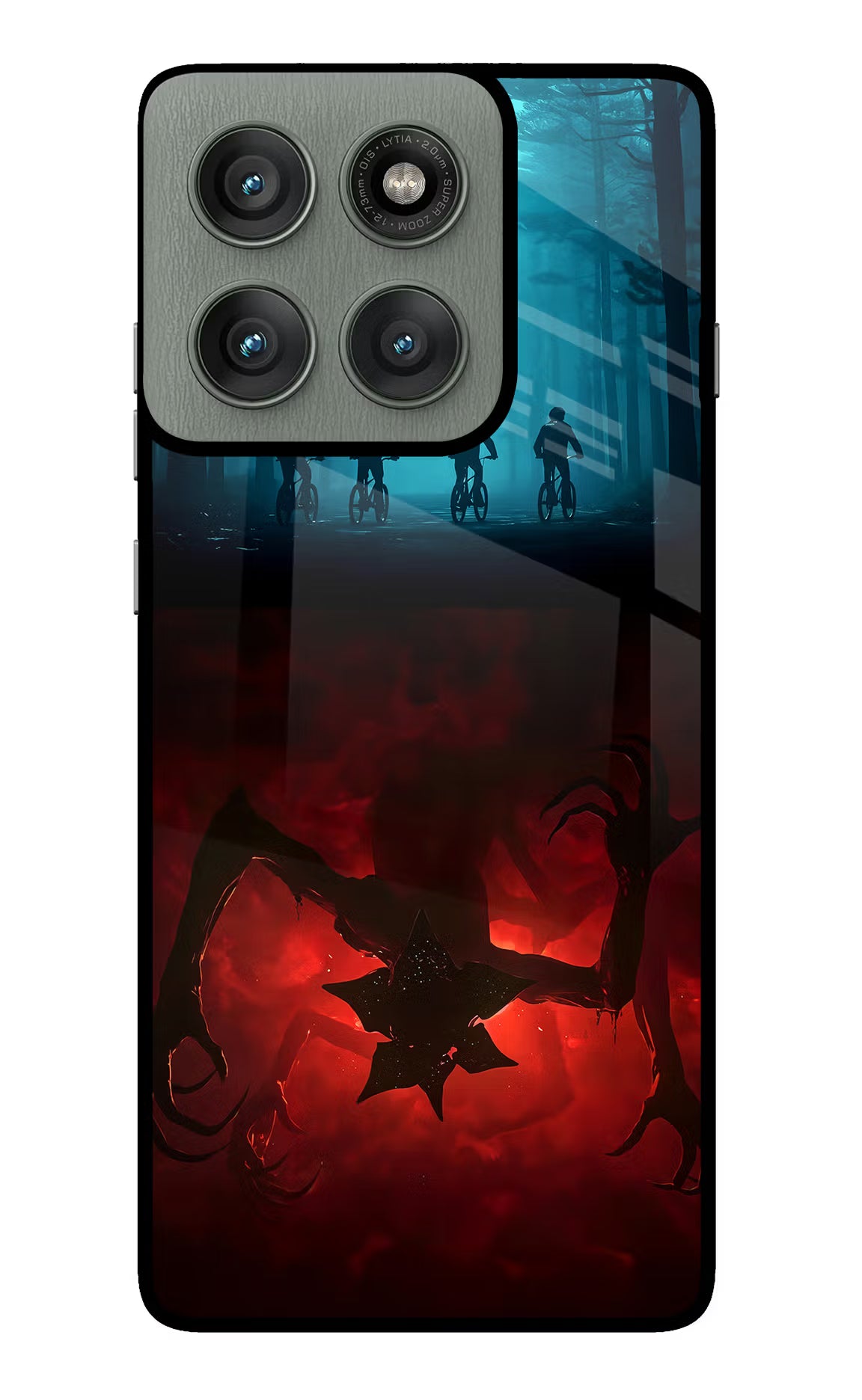 Ordinary Things Downside Up Moto Edge 60 Pro Glass Case Back Cover by Casekaro