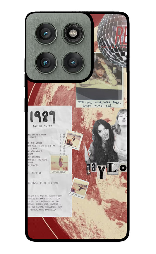 Taylor Swift Moto Edge 60 Pro Glass Case