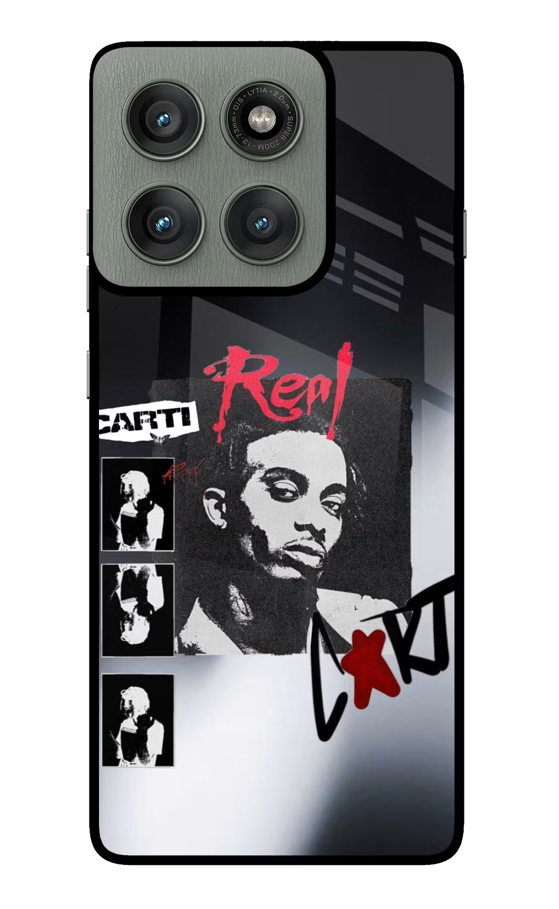 Playboi Carti Moto Edge 60 Pro Glass Case