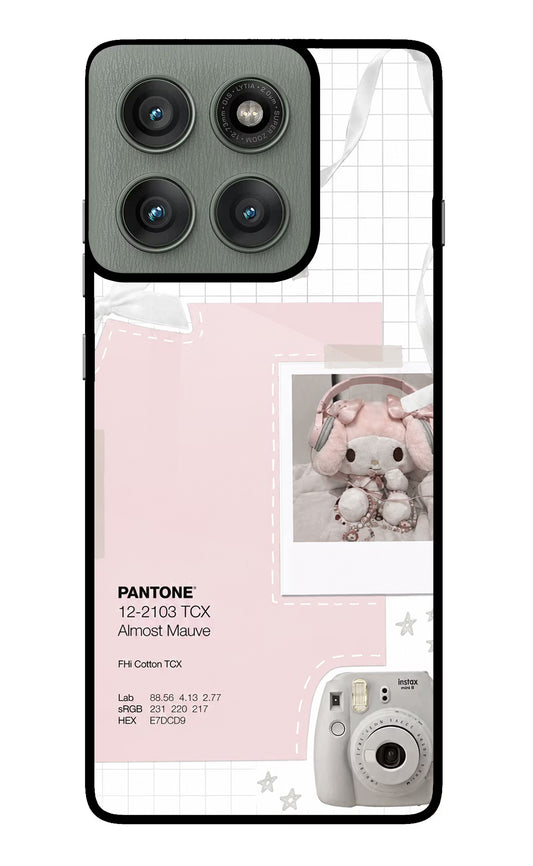 Pantone Asthetic Moto Edge 60 Pro Glass Case