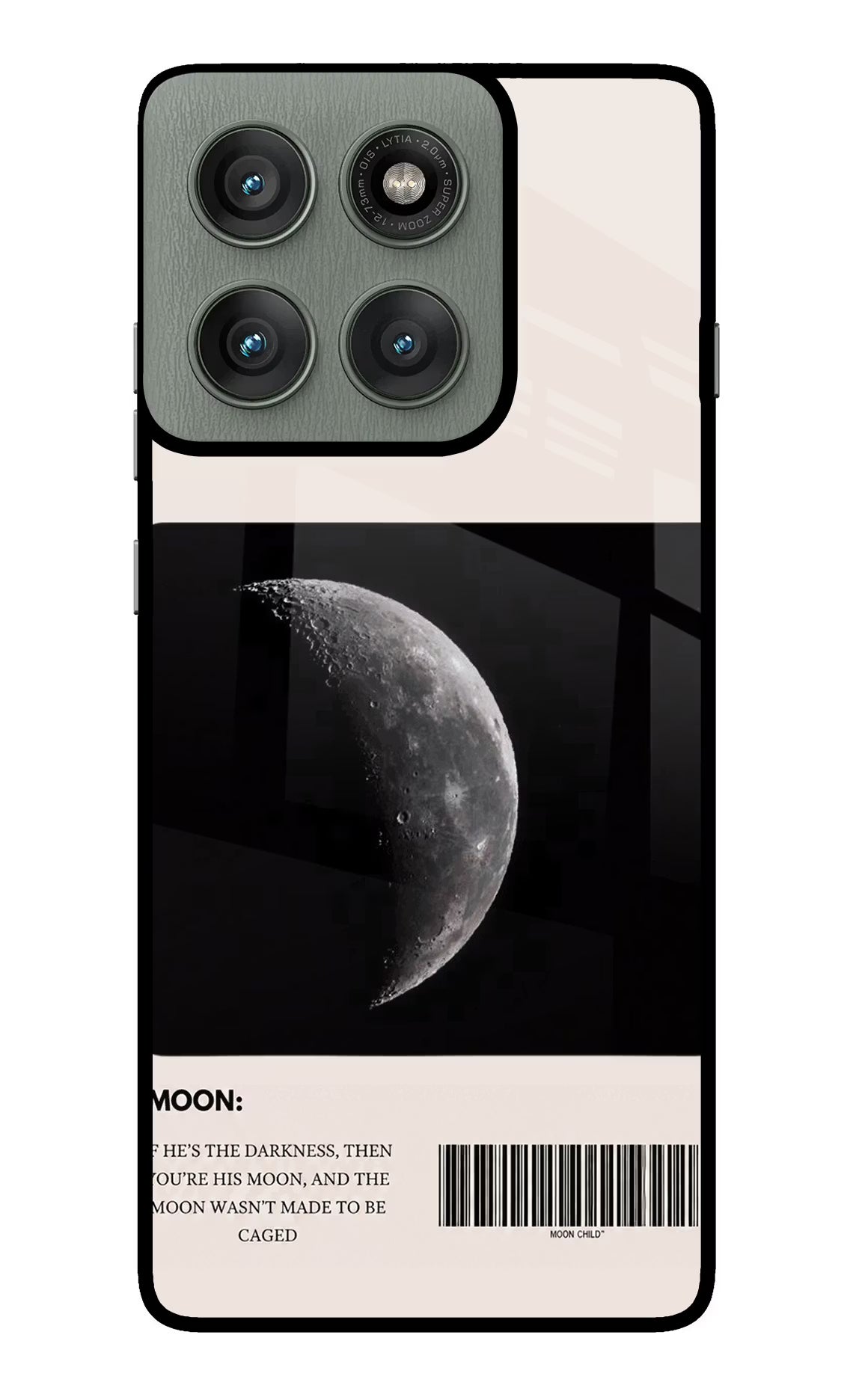 Moon Phase Moto Edge 60 Pro Glass Case