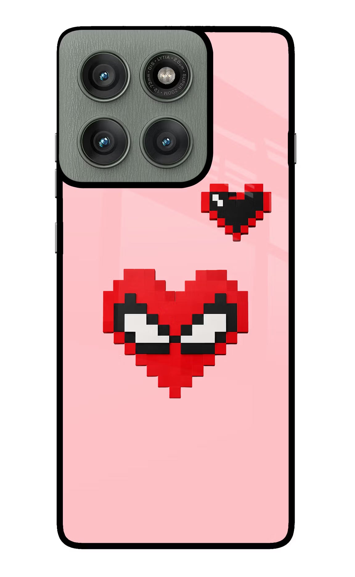 Gwen Heart Moto Edge 60 Pro Glass Case
