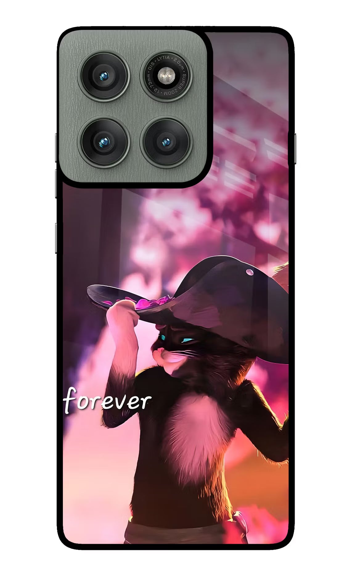 Forever Cat Moto Edge 60 Pro Glass Case