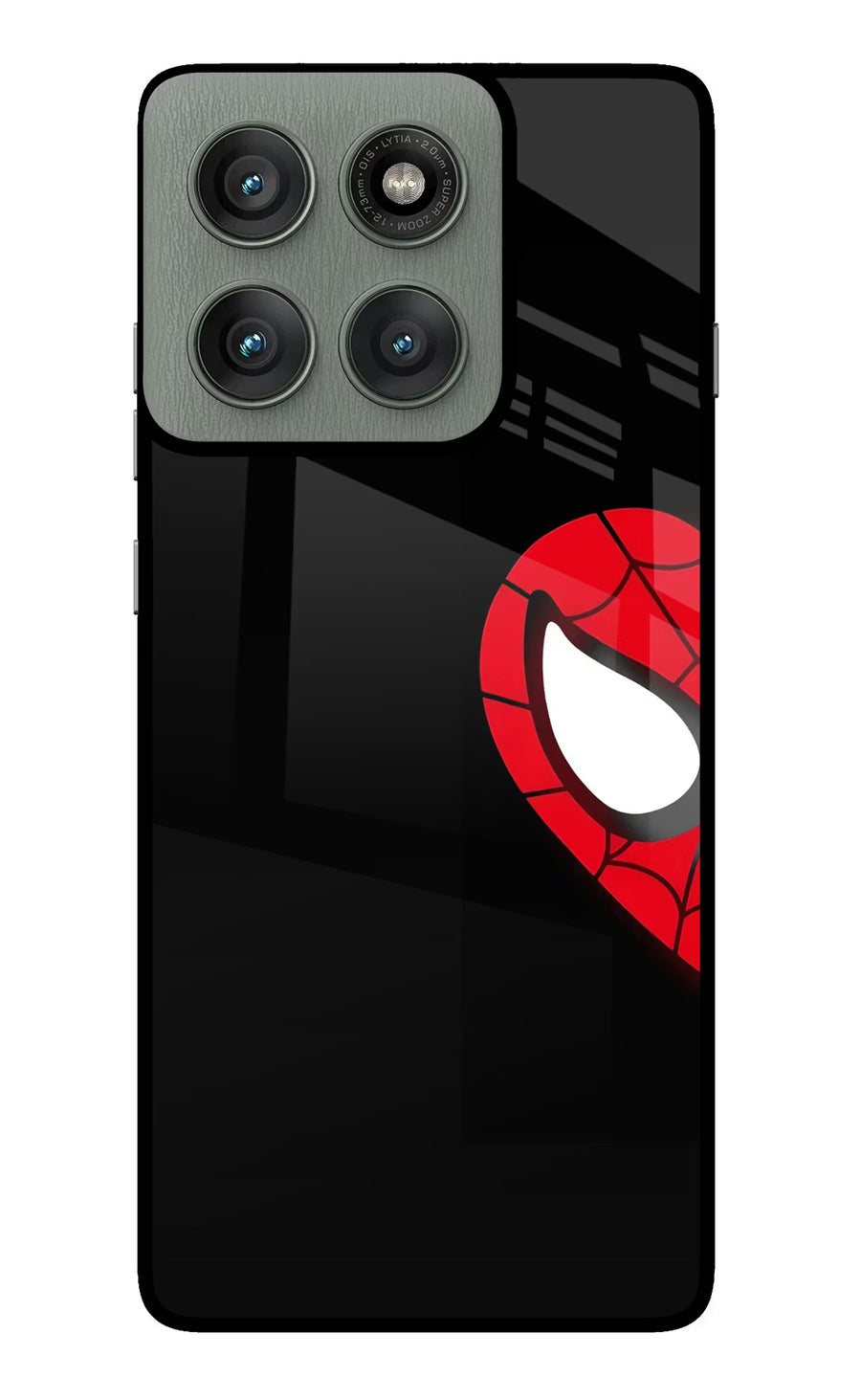 Peter Mask Moto Edge 60 Pro Back Cover, Glass case