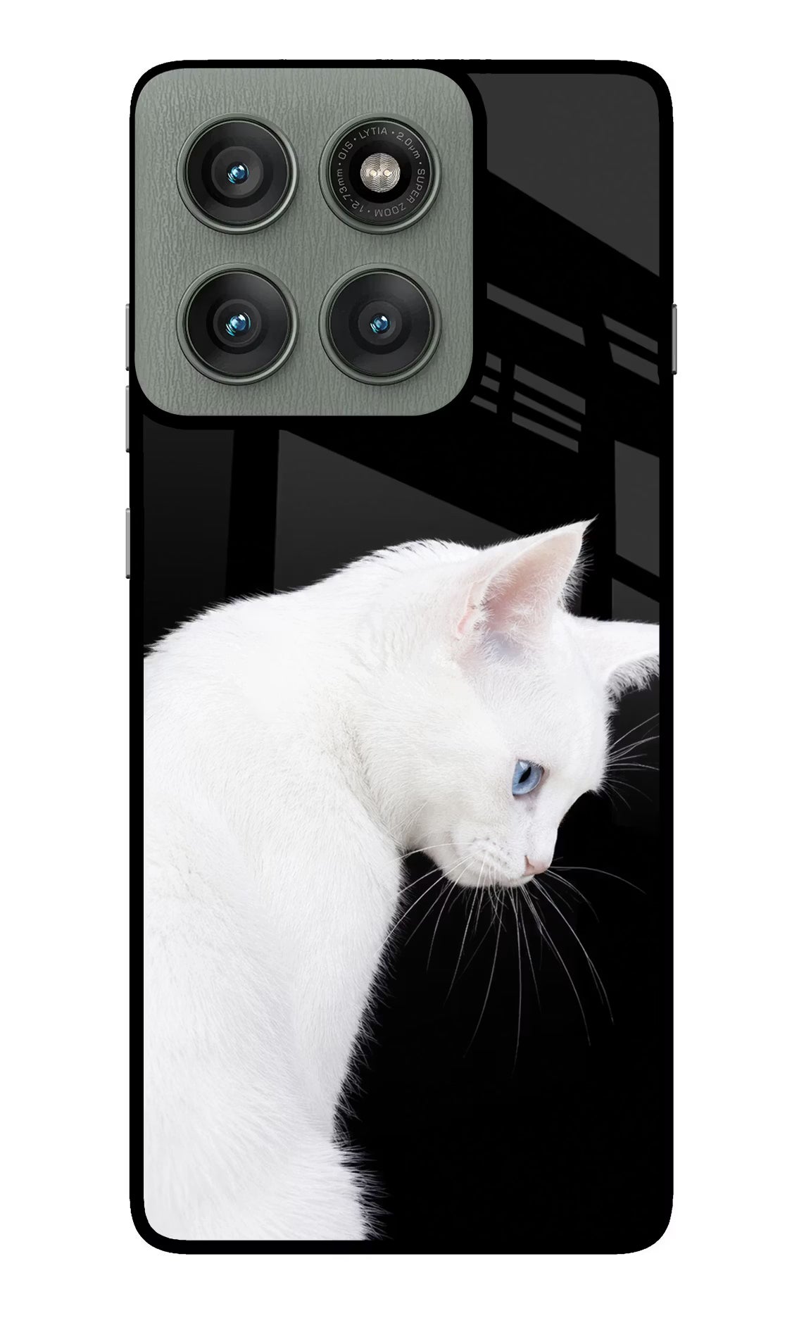 Snow Gaze Moto Edge 60 Pro Glass Case