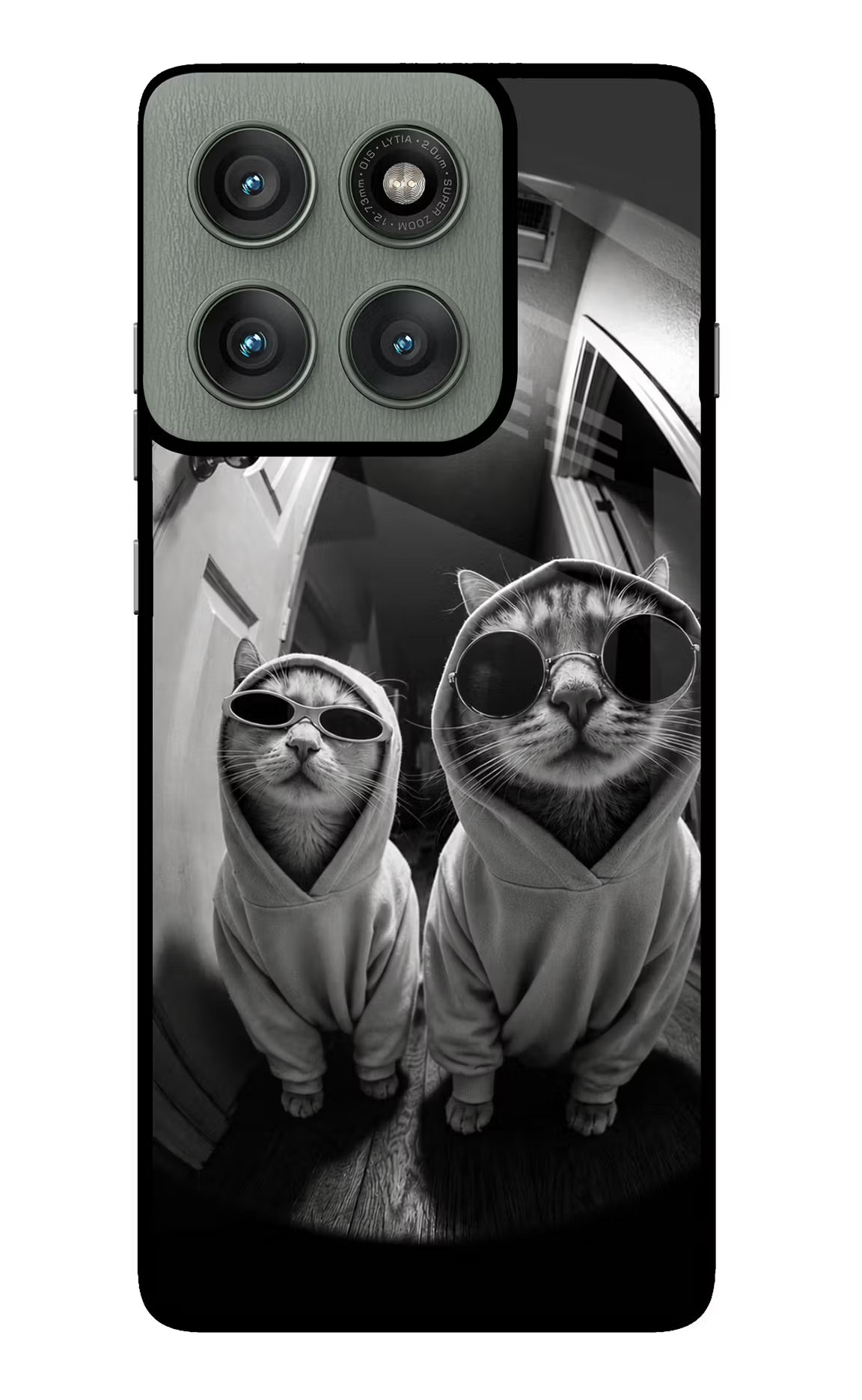 Hood Cats Moto Edge 60 Pro Glass Case