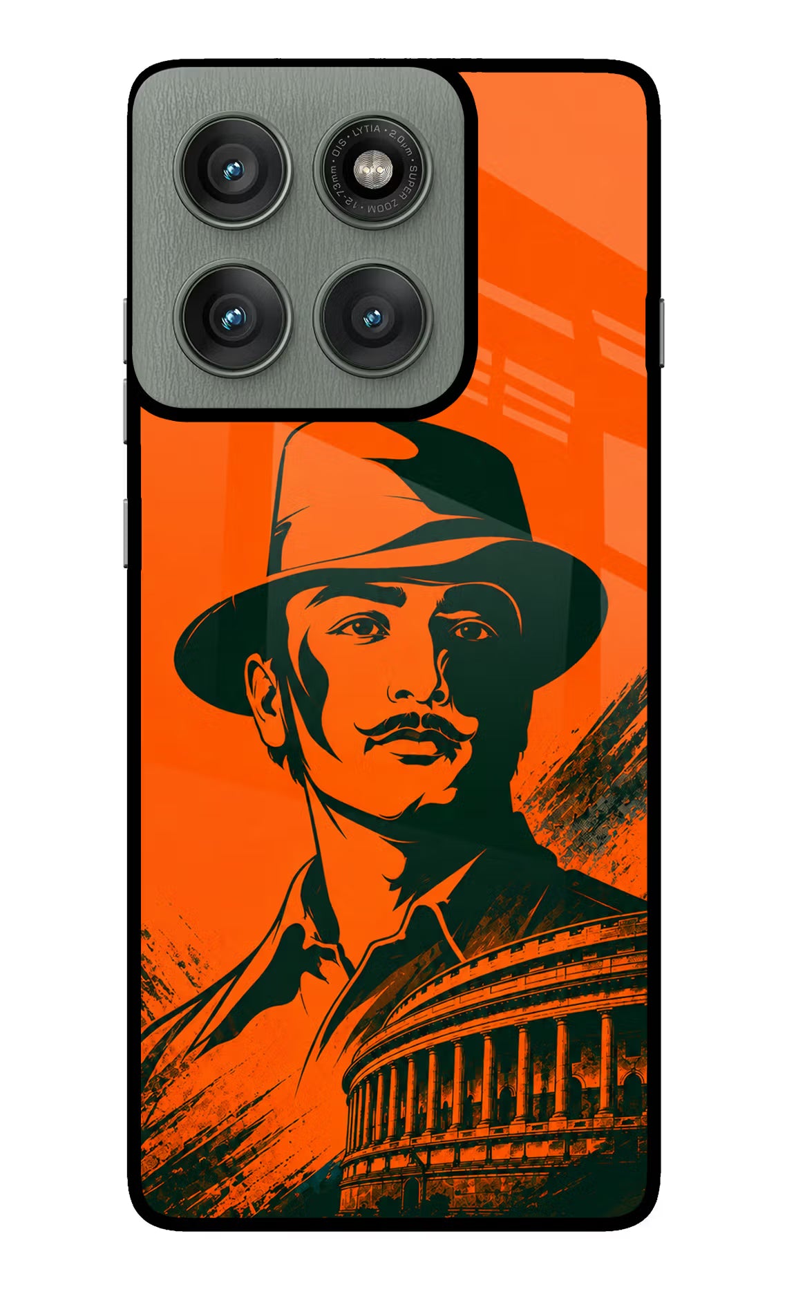 Bhagat Singh Legacy Moto Edge 60 Pro Glass Case